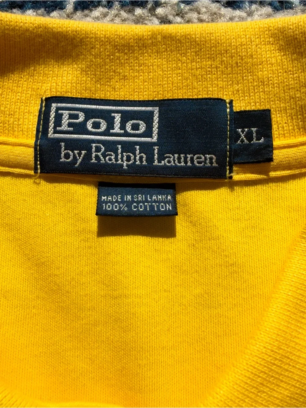 Ralph Lauren Men’s Bright Yellow Polo with Signature Pony